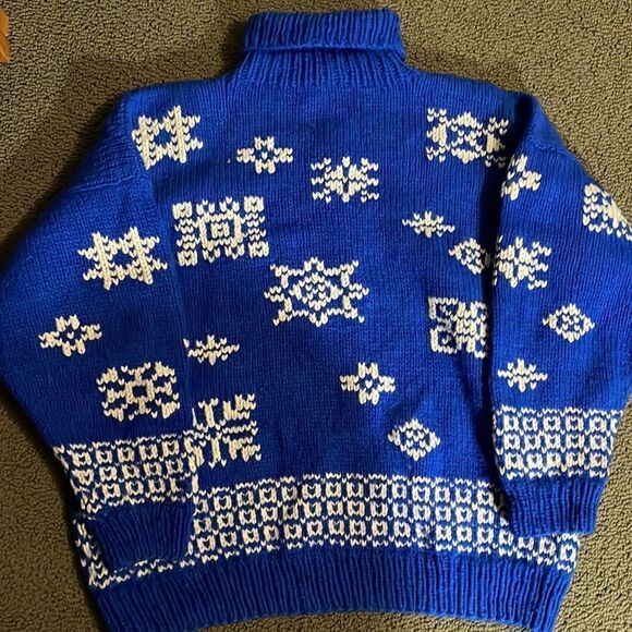 Classic Vintage UNISEX Wool Pullover Sweater - Picture 6 of 8